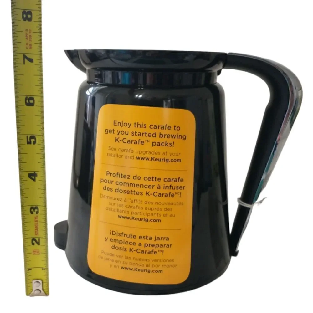 NEW Genuine Keurig 2.0 Thermal Carafe 32oz Black Replacement K-Carafe Coffee Pot